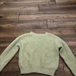 Copper Key Cream Knit Sweater Classic Crew Neck